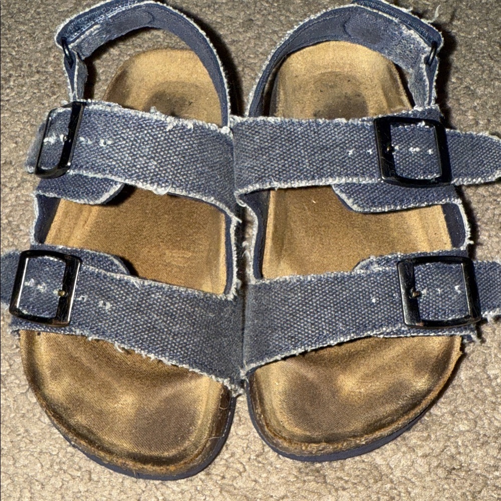 Old Navy Kids Denim Blue Sandals
